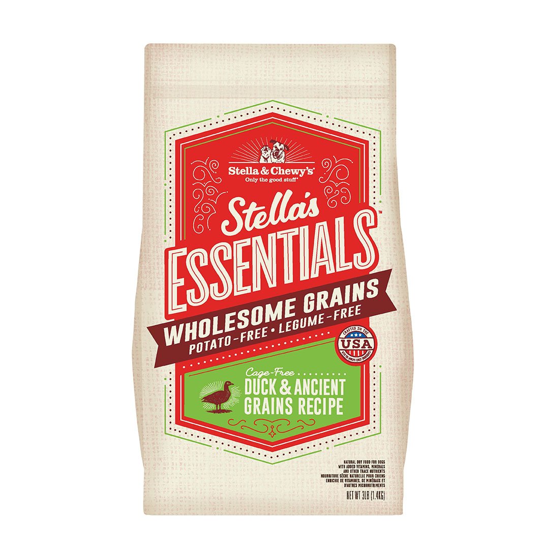 Stella & Chewy's Essentials Wholesome Grains - Duck & Ancient Grains Dog Food
