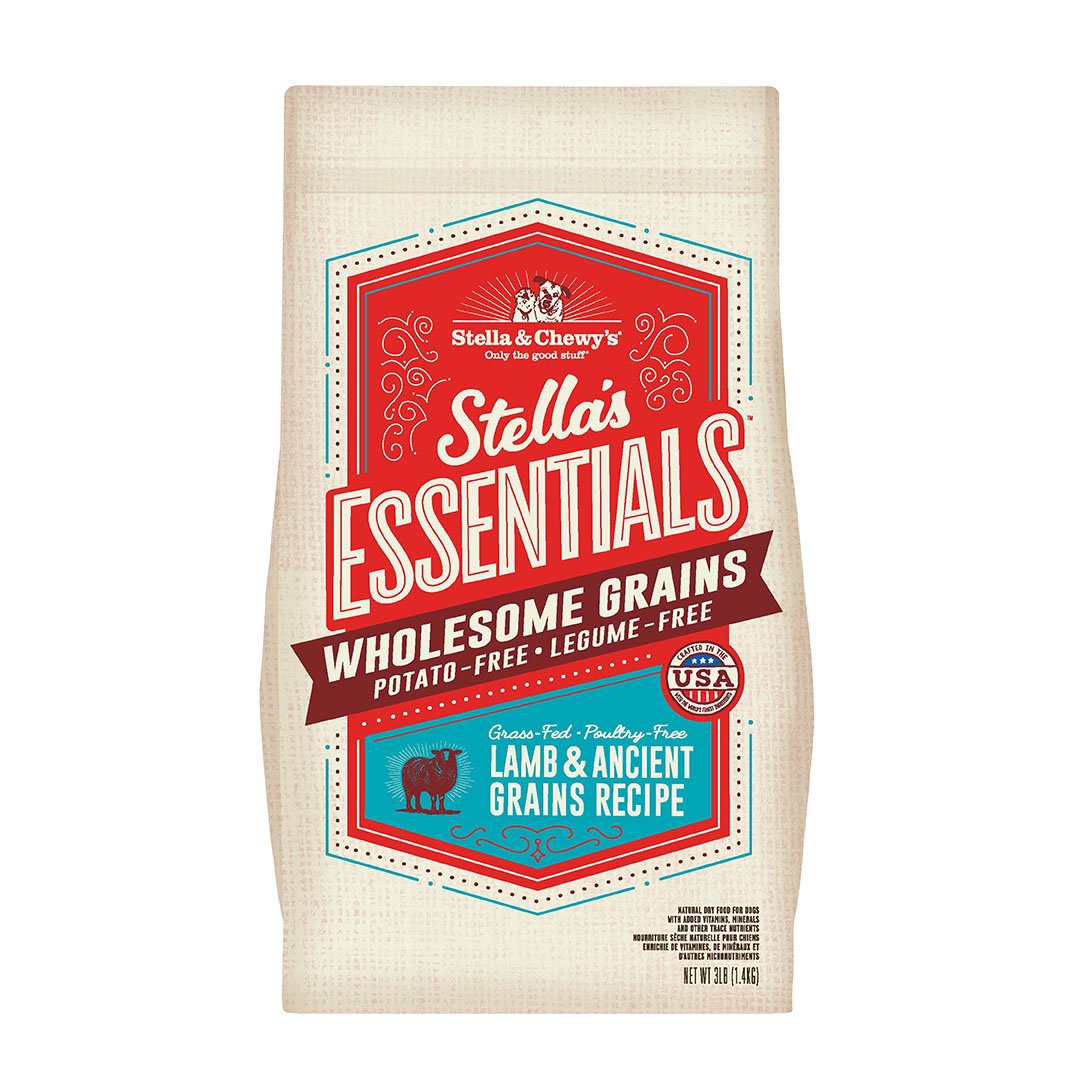 Stella & Chewy's Essentials Wholesome Grains - Lamb & Ancient Grains Dog Food