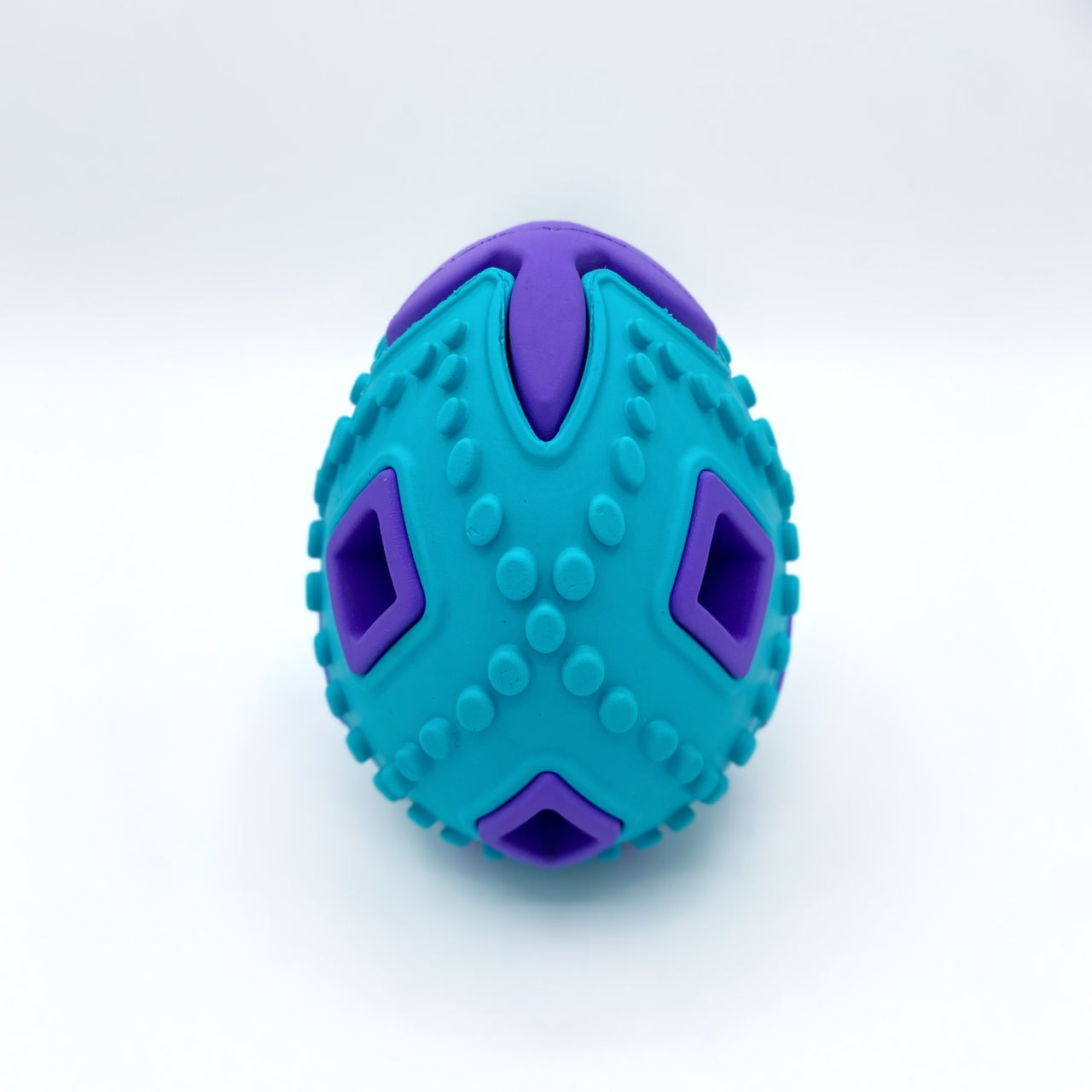 Bud'z Rubber - Astro Blue Egg Dog Toy (2.5")