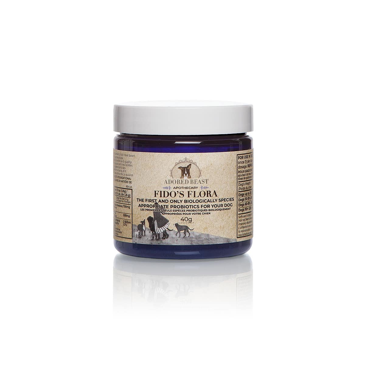 Adored Beast - Fido's Flora Dog Supplement