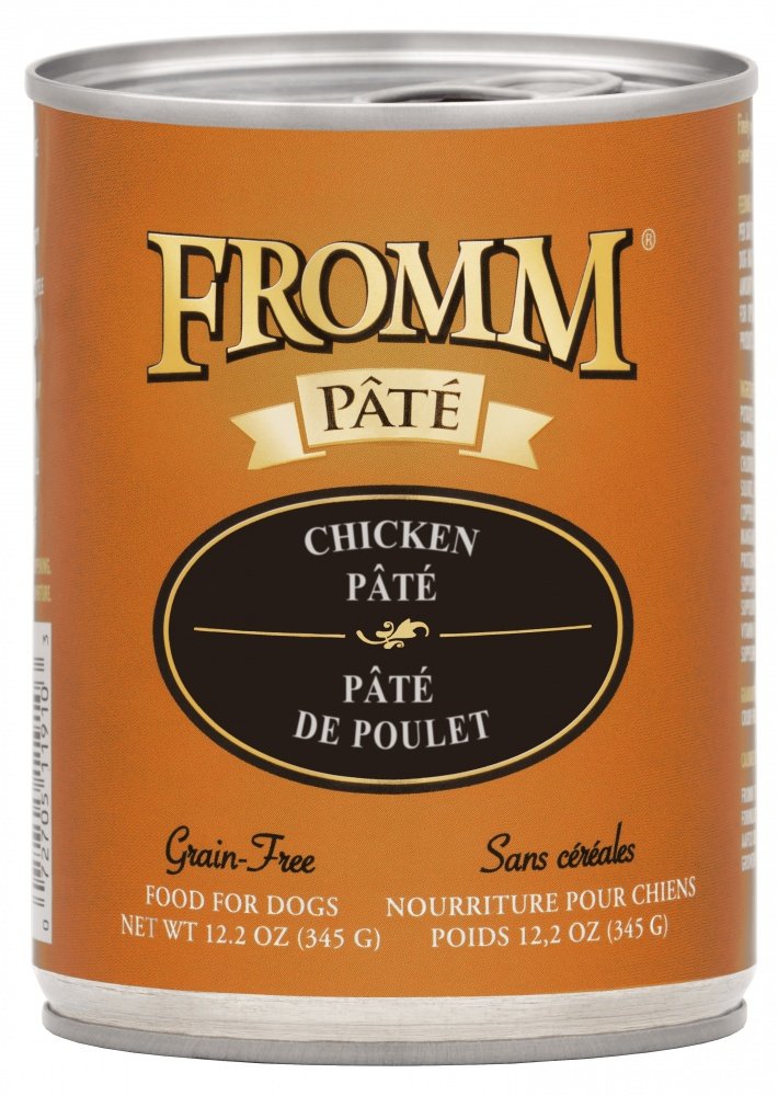 Fromm Gold Chicken Pâté GF Canned Dog Food (12.2oz/345g)