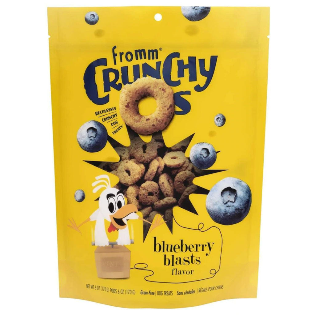 Fromm Crunchy O’s Blueberry Blasts Dog Treats (6oz/170g)