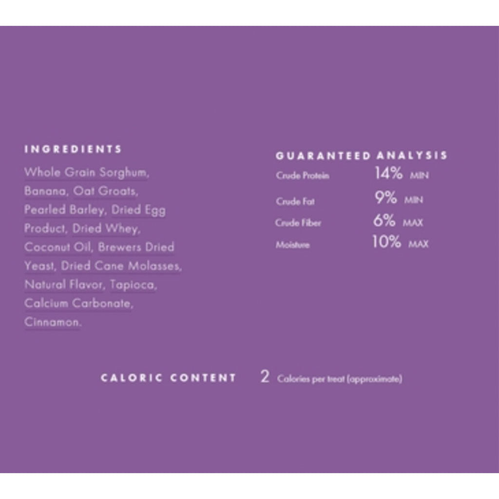 Fromm Crunchy O’s Banana Kablammas Dog Treats (6oz/170g)