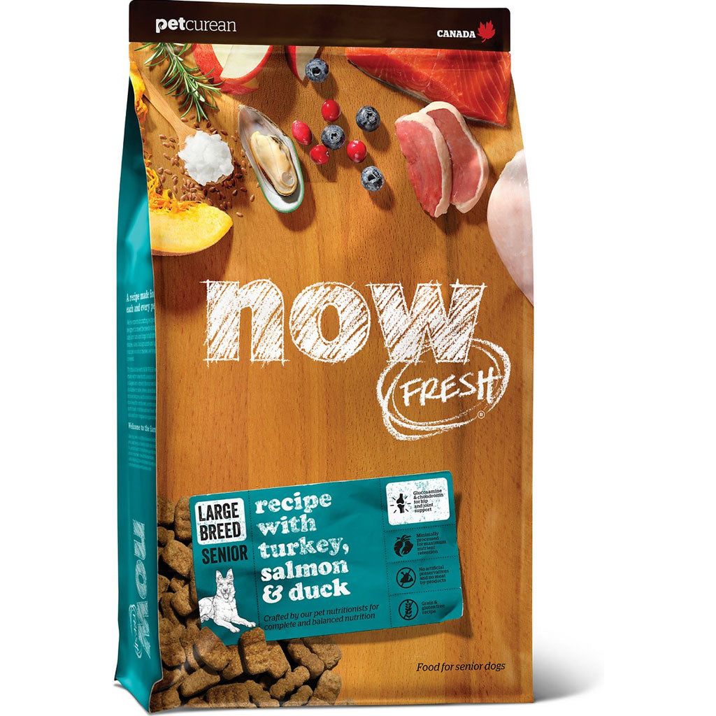 Now Fresh Senior Large Breed GF Dog Food (11.4kg/25lb)