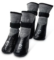 GF Pet All Terrain Dog Booties - Charcoal