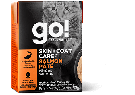 Go! Solutions Skin & Coat Salmon Pâté Tetra Pak Cat Food (6.4oz/182g)