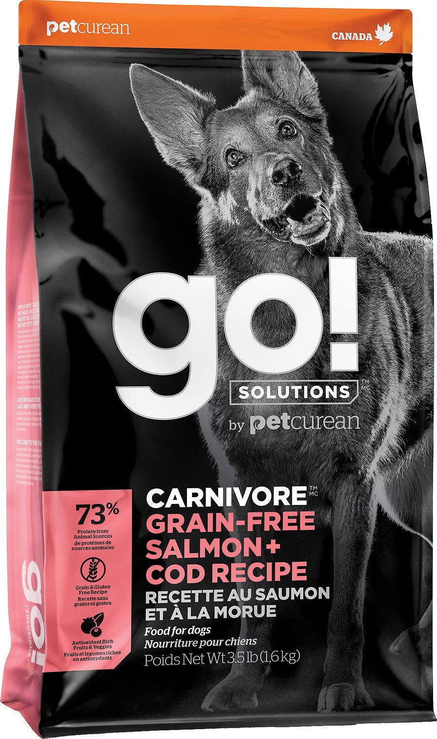 Go! Solutions Carnivore Salmon & Cod GF Dog Food