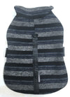 Elanor Cape Style - Blue and Black Stripes (M)