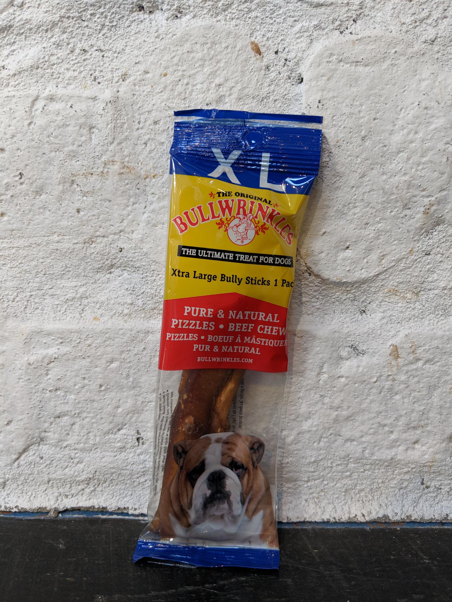 Dog chew outlet bully stick