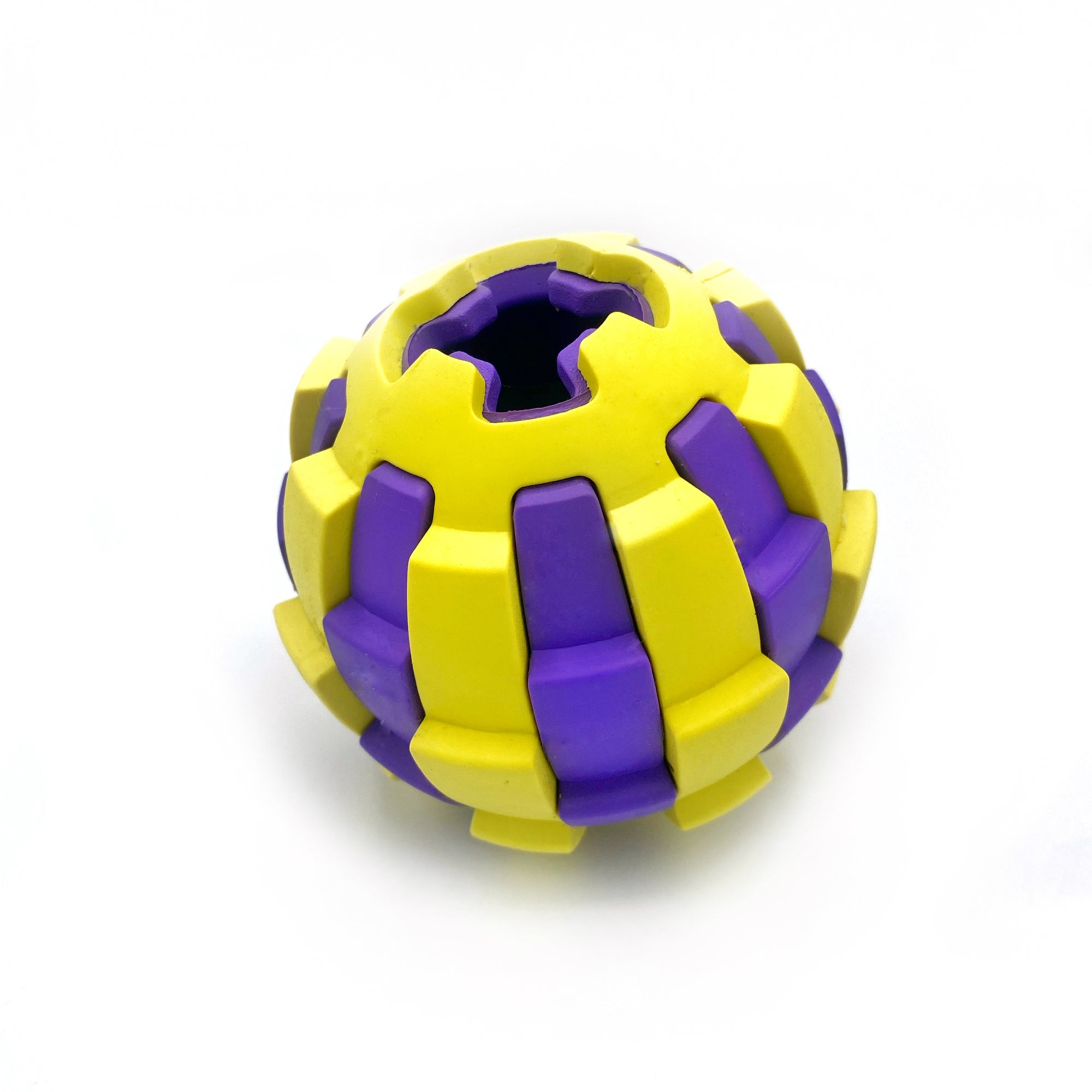 Bud'z Rubber Astro Ball with Treat Hole Dog Toy