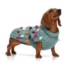 Love Thy Beast Pom Pom Knit Sweater - Mint