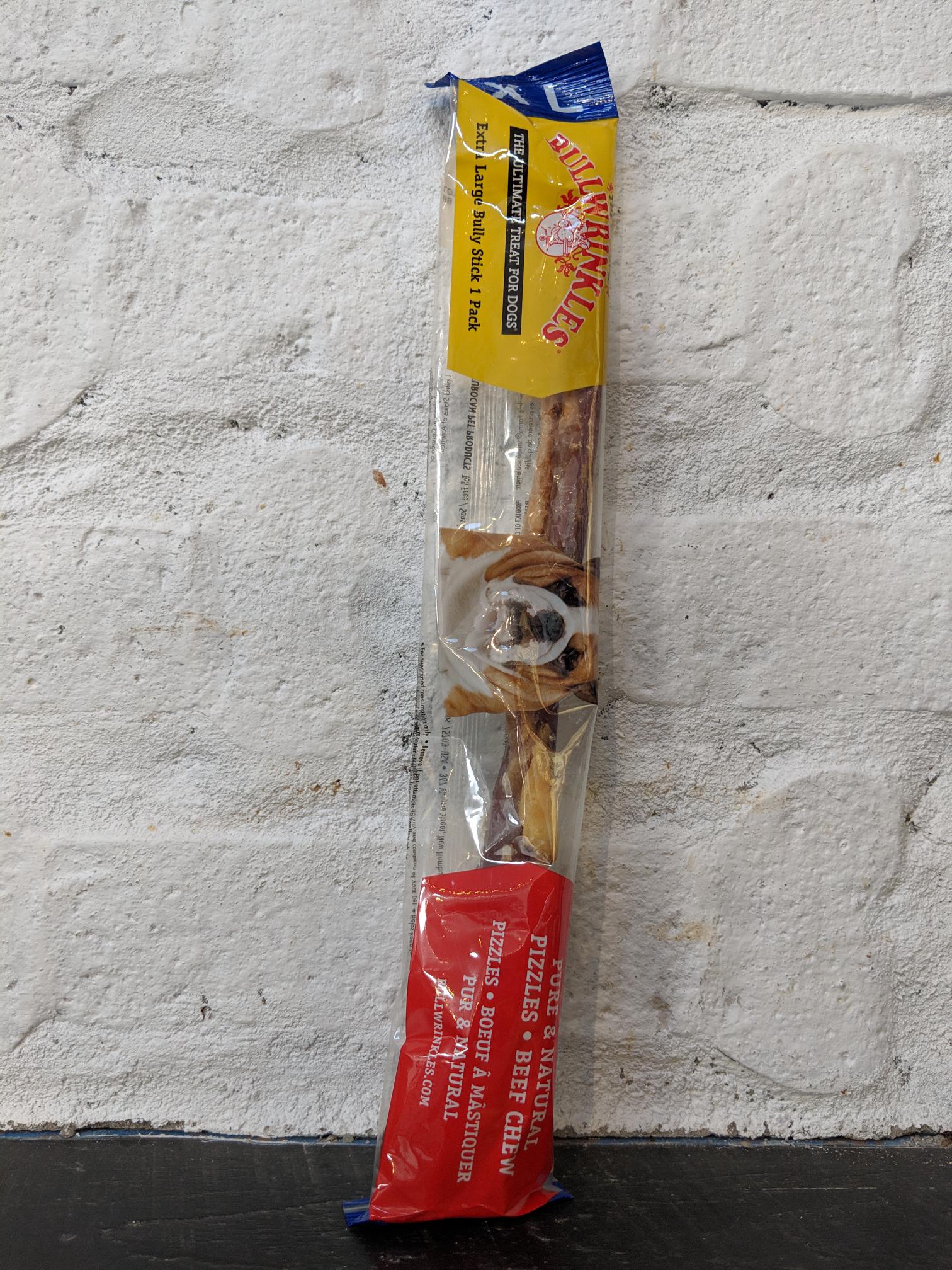 Bullwrinkles Bully Stick XL Dog Treat Wooftown