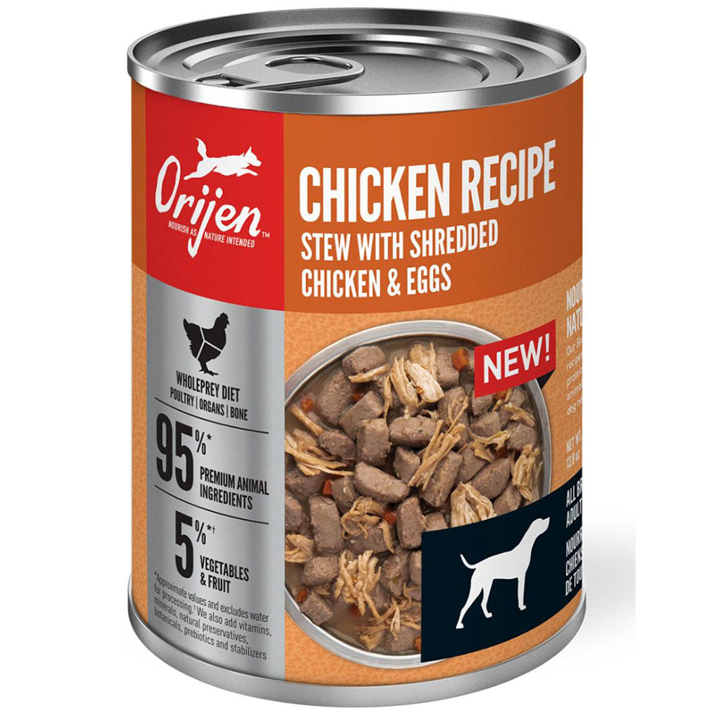 Orijen Chicken Stew with Eggs Canned Dog Food (12.8oz/363g)