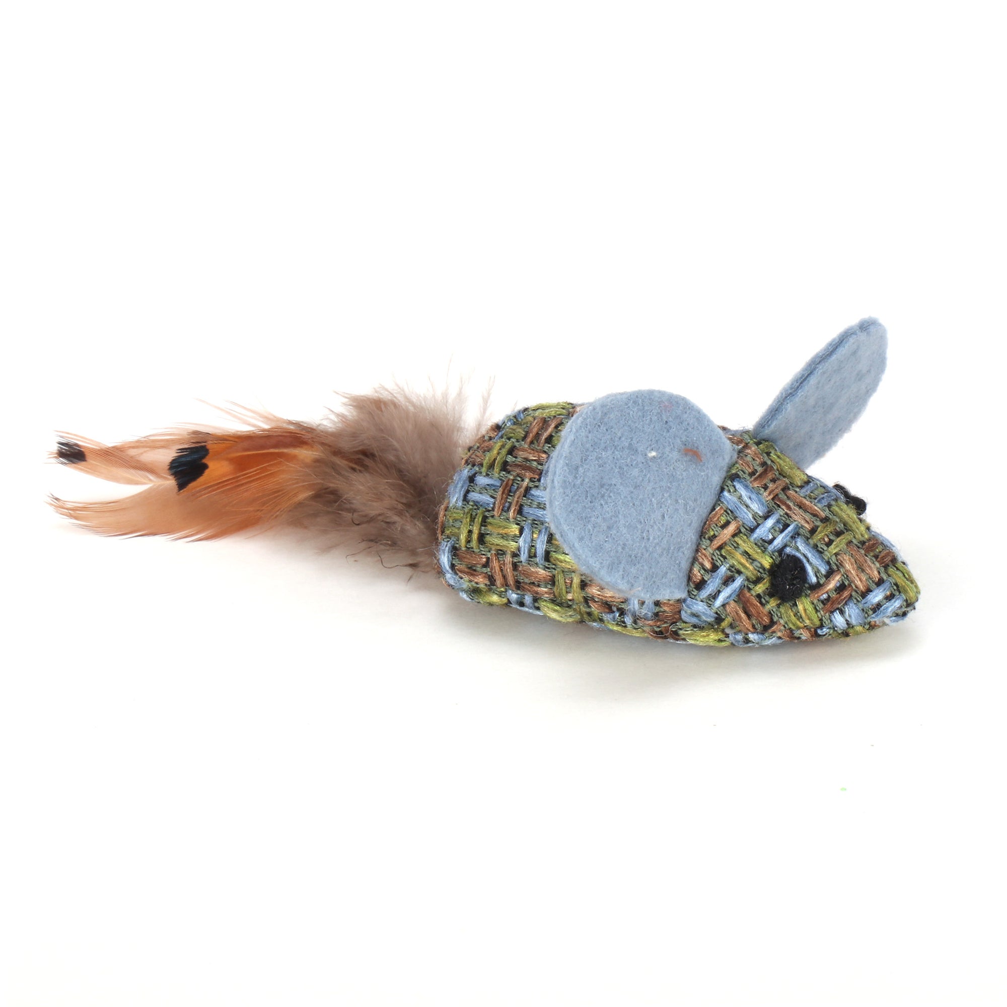 Ware Feather Mouse Cat Toy (2.5")