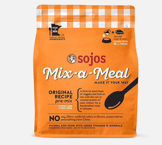 Sojos Original Mix-a-Meal Just Add Water & Meat (10lb)