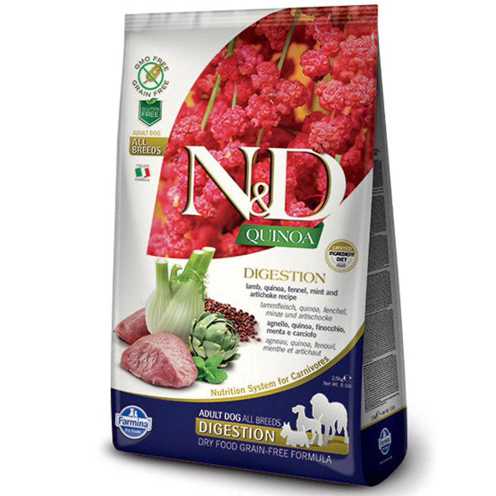 Farmina N&D Quinoa - Digestion Lamb Dog Food