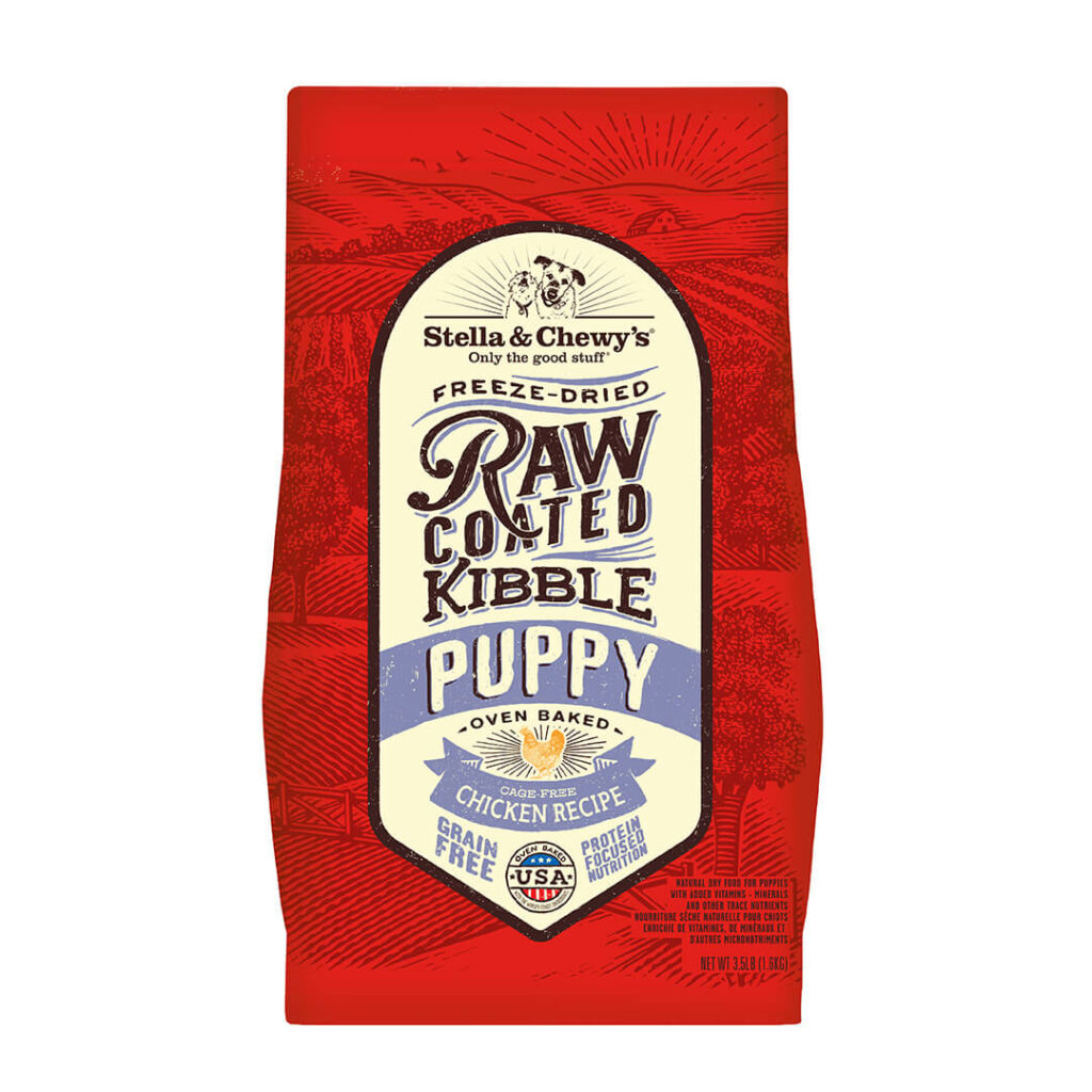 Stella & Chewy's Raw Coated GF Chicken Puppy Dog Food