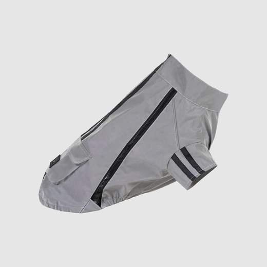 Canada Pooch Night Vision Reflective Jacket - Grey