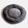 Silver Paw Faux-Fur Dog Bed