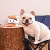 HugSmart Fuzzy Friendz Camping Pups - S&#39;more Dog Toy
