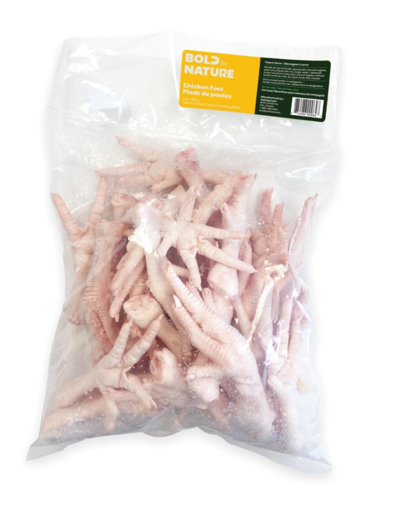 Bold by Nature - Frozen Raw Chicken Feet (908g/2lb)