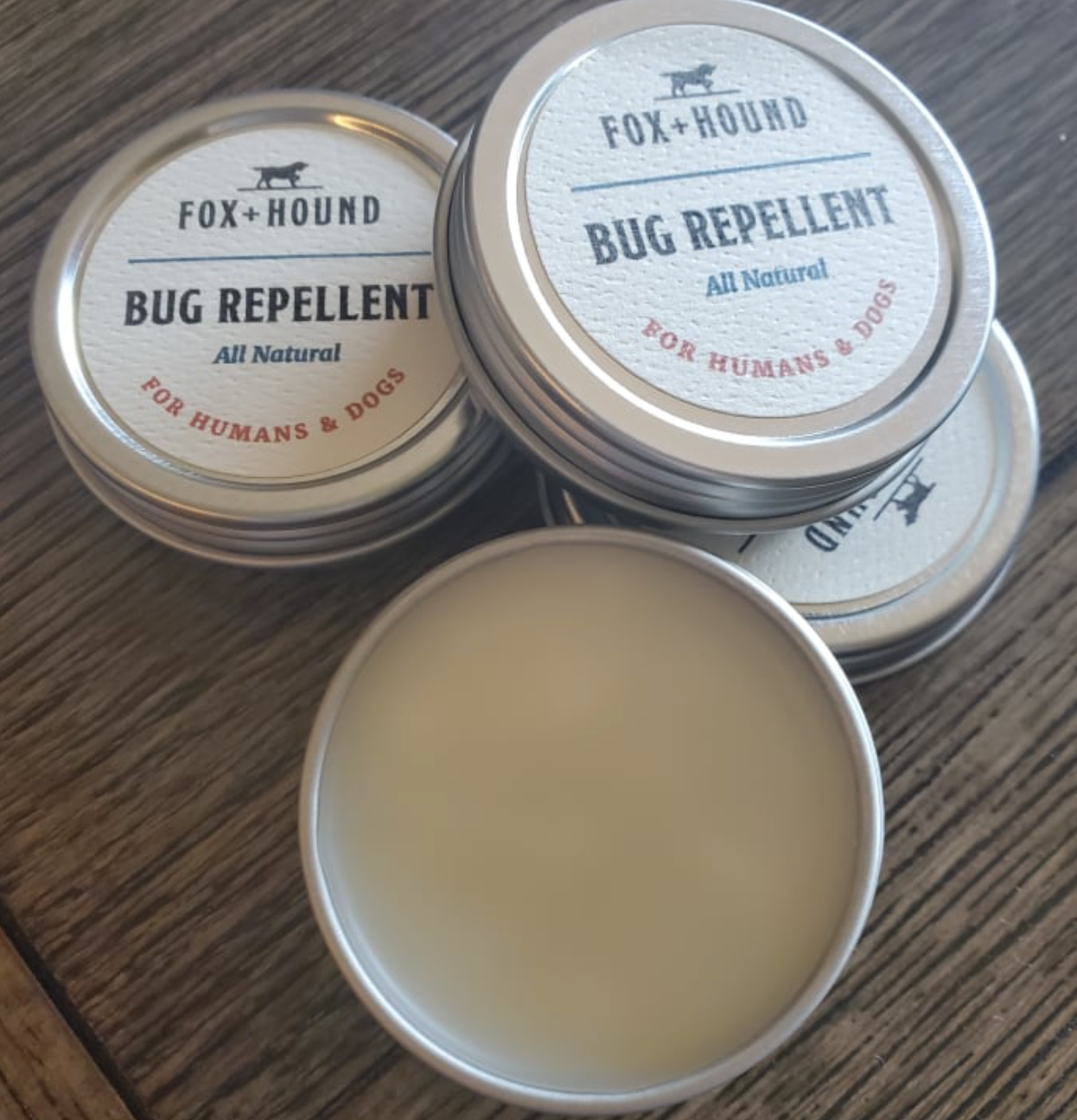Fox + Hound All Natural Bug Repellent Balm for Humans and Dogs