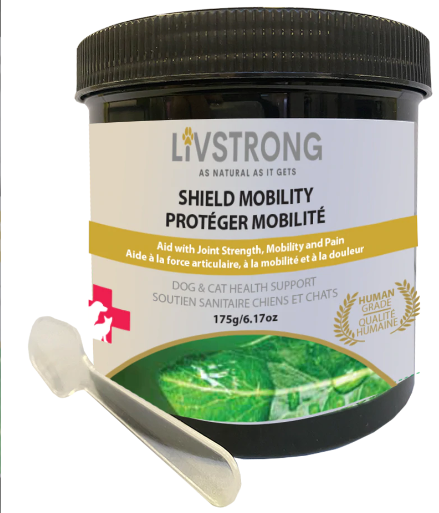 LIVSTRONG Shield Mobility Dog & Cat Health Support Supplement (6.17oz/170g)