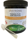 LIVSTRONG Turmeric Plus Dog Health Support Supplement (5.3oz/150g)