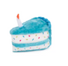 Zippy Paws - Blue Birthday Cake Dog Toy