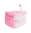 Zippy Paws - Pink Birthday Cake Dog Toy