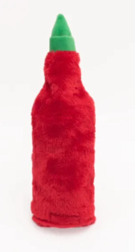 Zippy Paws Hot Sauce Crusherz Red Rooster Dog Toy