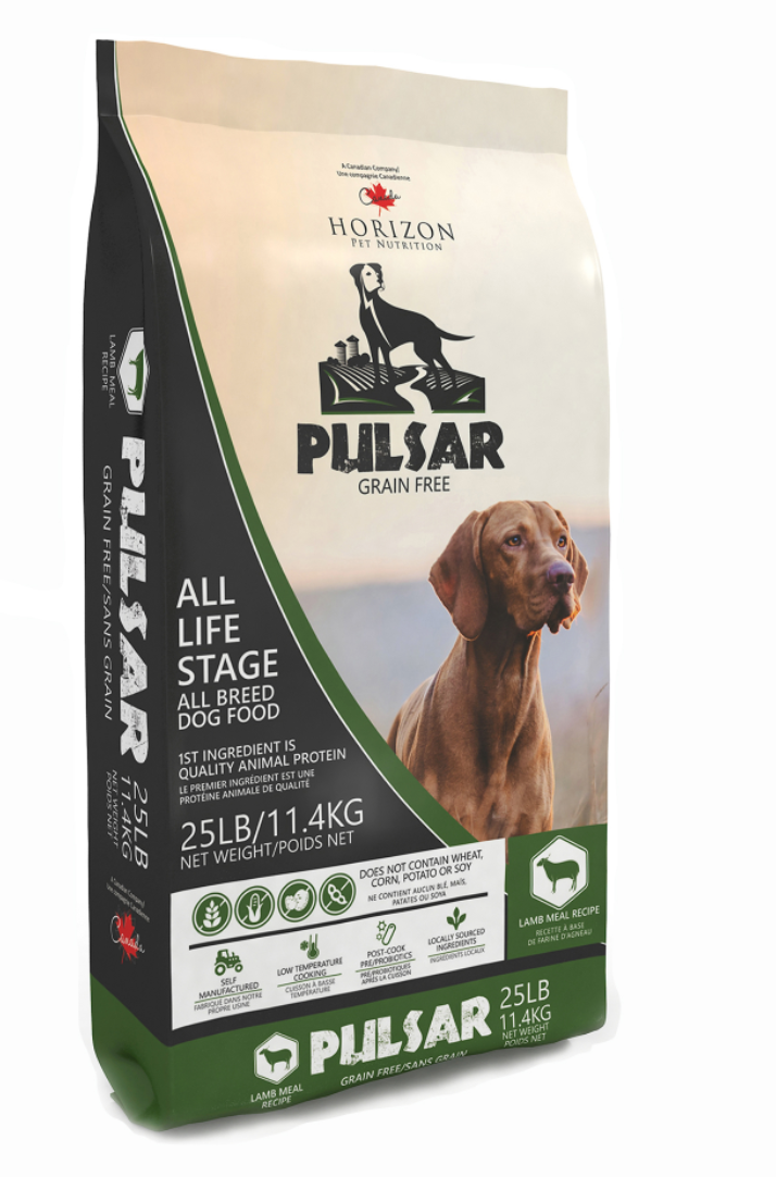 Horizon Pulsar Pulses Lamb GF Dog Food 11.4kg 25lb Wooftown.ca