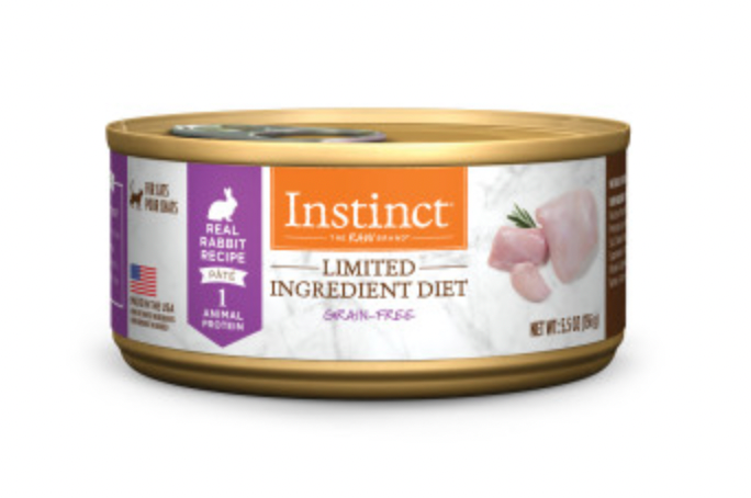 Instinct L.I.D. Real Rabbit GF Canned Cat Food (3oz/85g)
