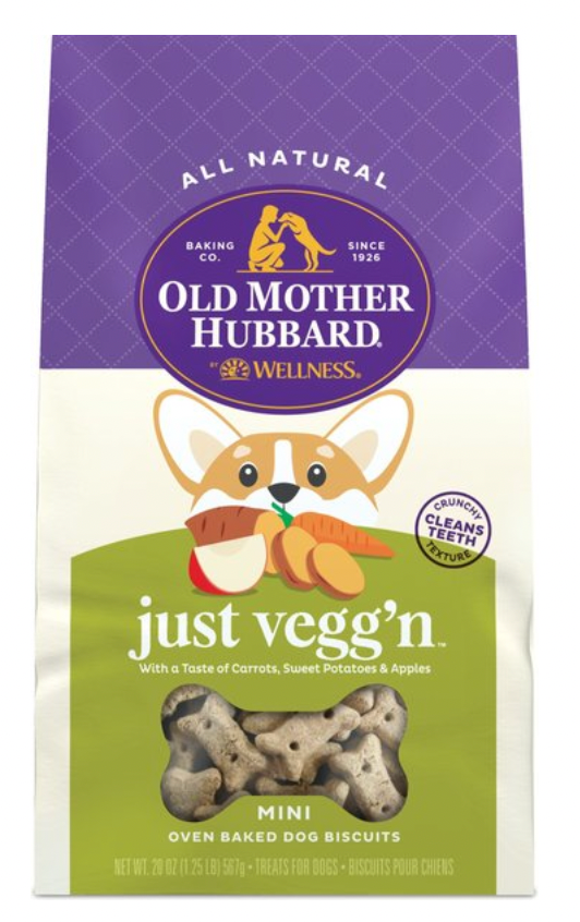 Old Mother Hubbard Classic Just Vegg’n Dog Treats - Mini (20oz/567g)