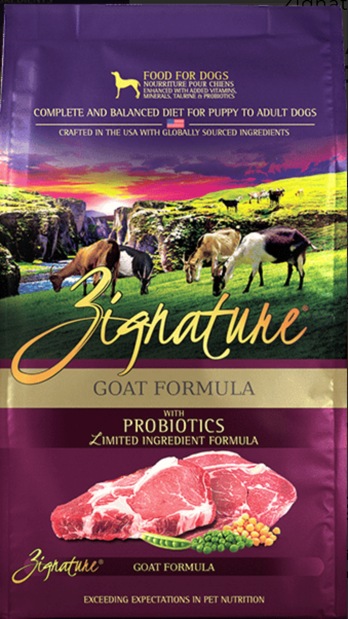 Zignature L.I.D. Goat with Probiotics GF Dog Food