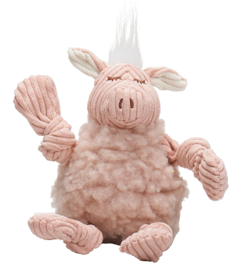 HuggleHounds - HuggleFleece FlufferKnottie - Penelope Pig (S)