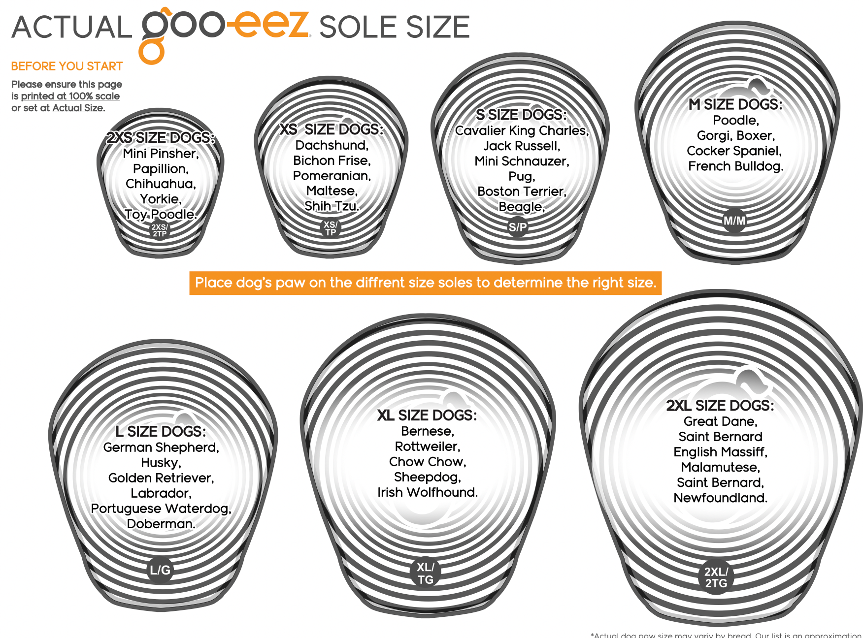 Goo-Eez All Season All Terrain Boots (4 pk) - Black