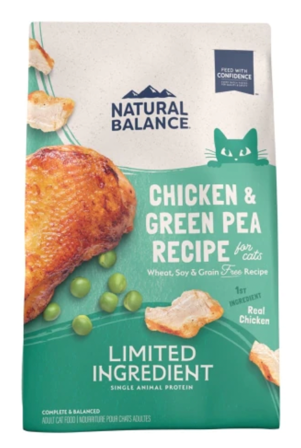 Natural Balance L.I.D. Green Pea & Chicken GF Cat Food (2.27kg/5lb)