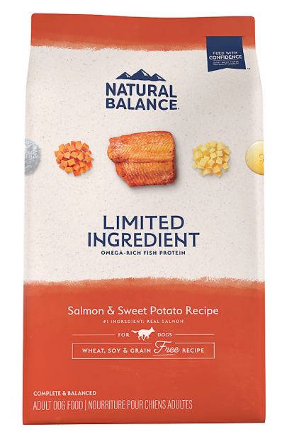 Natural Balance L.I.D. Salmon & Sweet Potato GF Dog Food