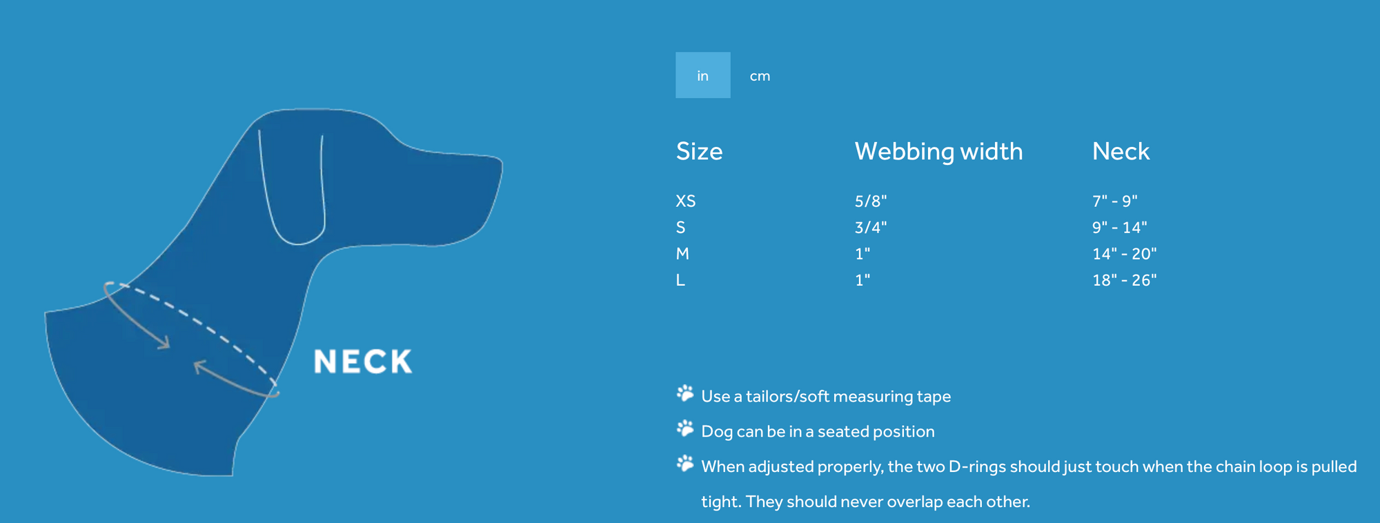 RC Pets Martingale Training Collar