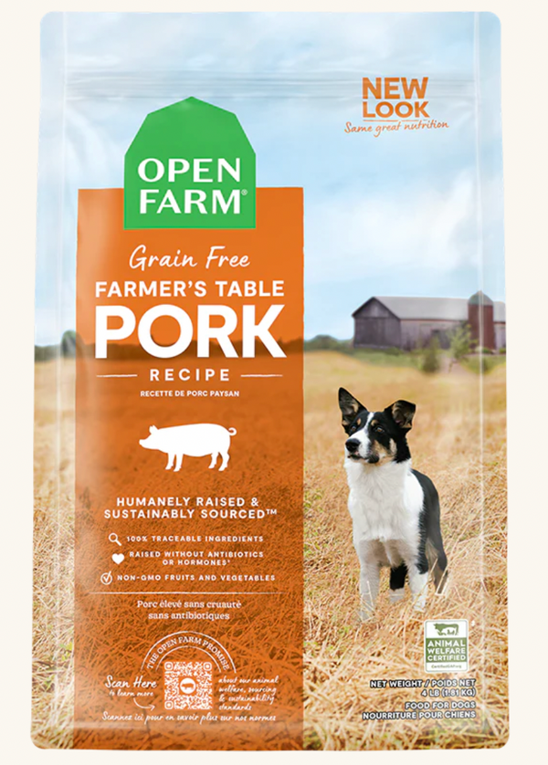 Open farm shop dog food advisor