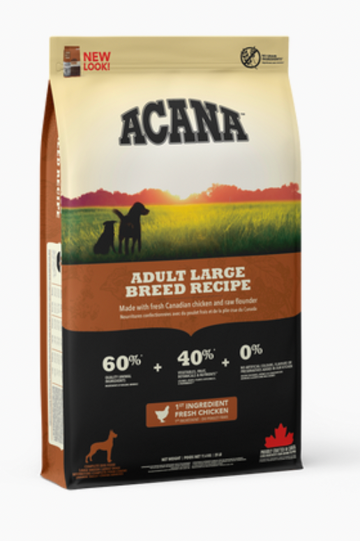 Acana Adult Large Breed Dog Food (17kg/37lb)