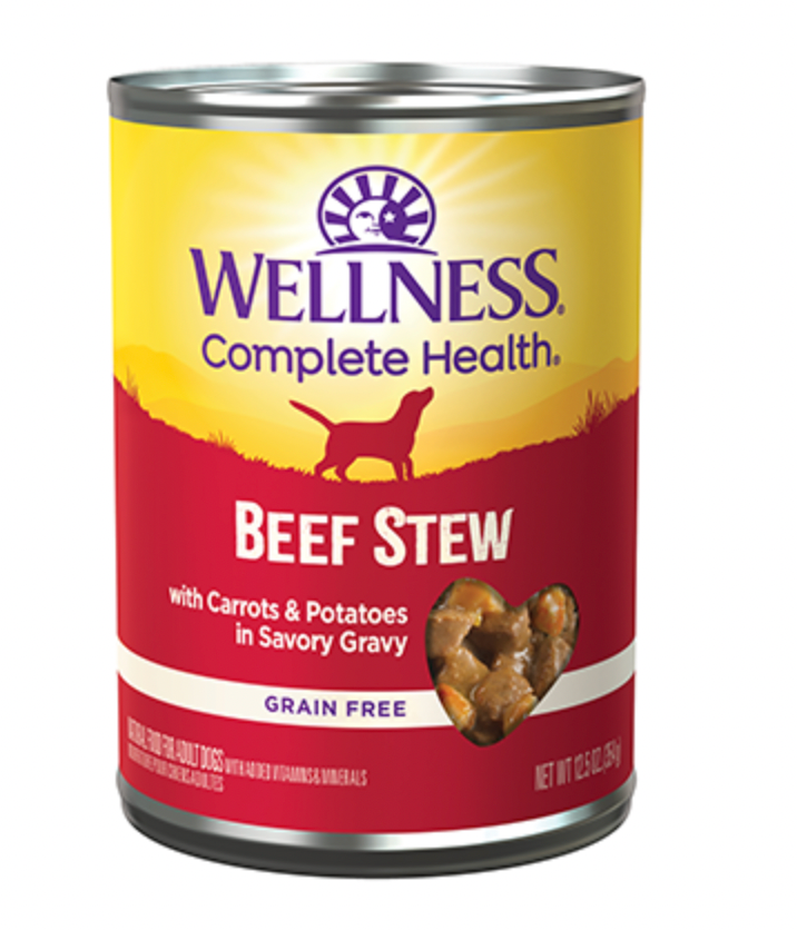 Wellness Beef Stew with Carrots & Potatoes GF Canned Dog Food (12.5oz/354g)