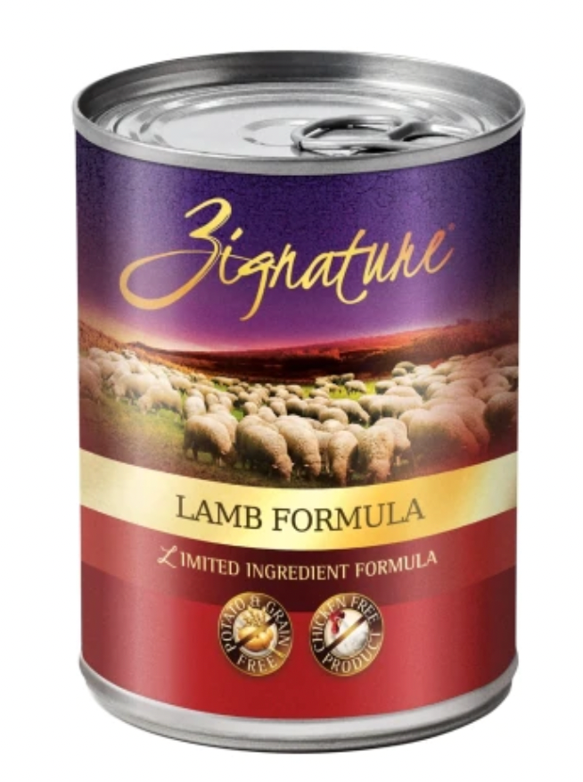 Zignature L.I.D. Lamb GF Canned Dog Food (13oz/369g)