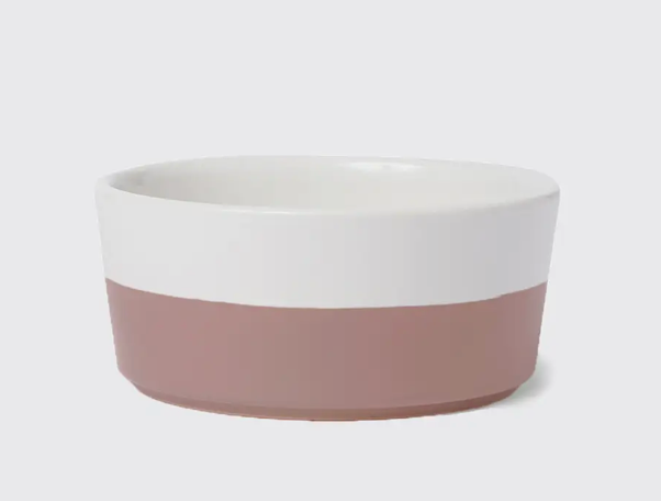 Waggo Ceramic Dipper Dog Bowl