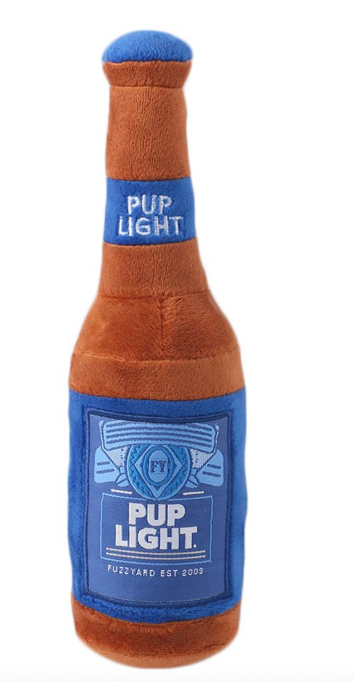 FuzzYard Pup Light Bottle Dog Toy