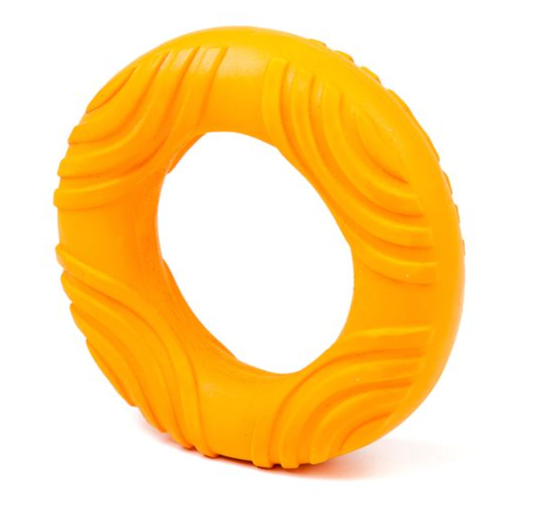 Bud&#39;z Latex Squeaker Ring Dog Toy
