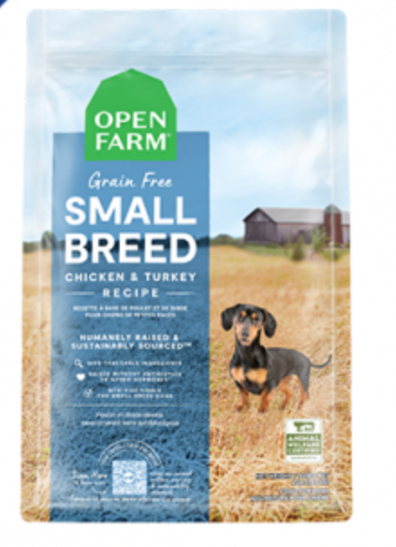 Open Farm Small Breed Chicken &amp; Turkey GF Dog Food