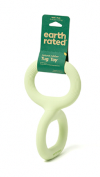 Earth Rated Natural Rubber Tug Dog Toy