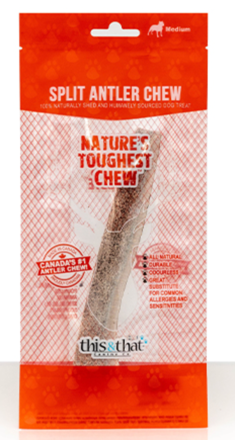 This &amp; That Split Antler Chew